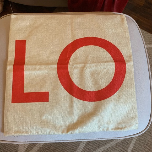 “LOVE” Accent Pillow Cases - Picture 7 of 8